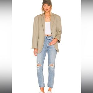 Agolde High Rise Women Jeans - Light Blue